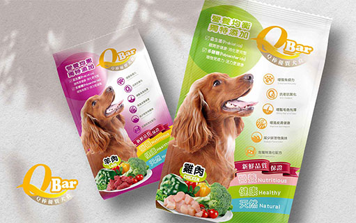 Q Bar寵物食品包裝設計｜台中包裝設計公司